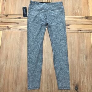 NWT ODODOS Ankle Crop Leggings In Heather Gray- Womens Size S